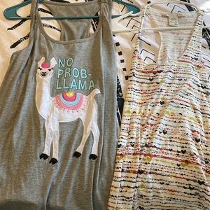 Tank tops lot